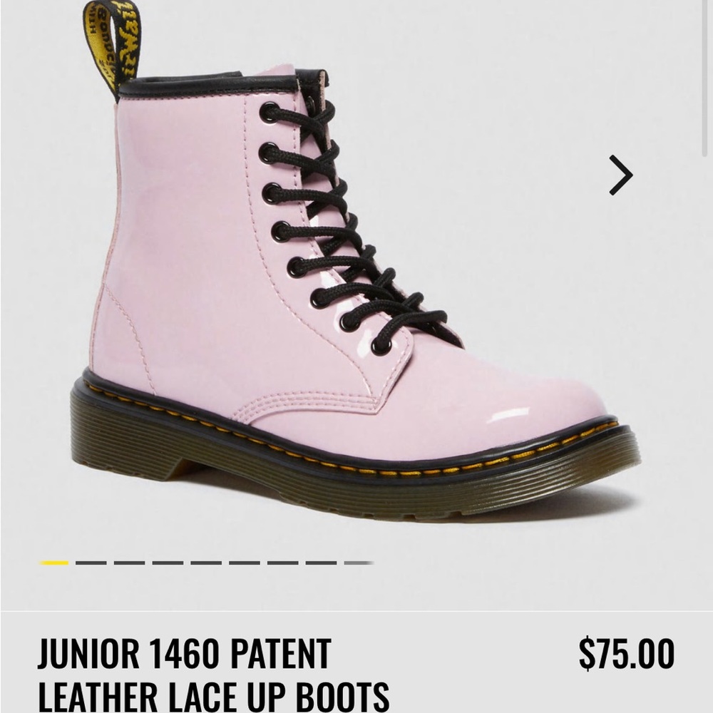 Cute pink Dr.martens, never worn, brand new